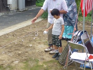 丸尾邸地鎮祭１